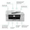 Multifunctionele inkjetprinter Brother MFC-J6760DW — A3, 1200 x 4800 DPI, 31 pagina's/min., WLAN, Ethernet