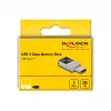 USB-flashdrive DeLOCK 256GB USB-C 3.2 Gen 1 metalen behuizing