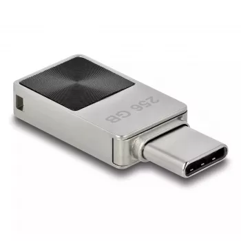 USB-flashdrive DeLOCK 256GB USB-C 3.2 Gen 1 metalen behuizing