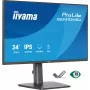 Computermonitor IIYAMA ProLite XB2493HSU-B1 60,5 cm (23,8 inch) Full HD IPS LED, 1920×1080, 1 ms, 178° kijkhoek, USB-hub, luidsprekers, zwart