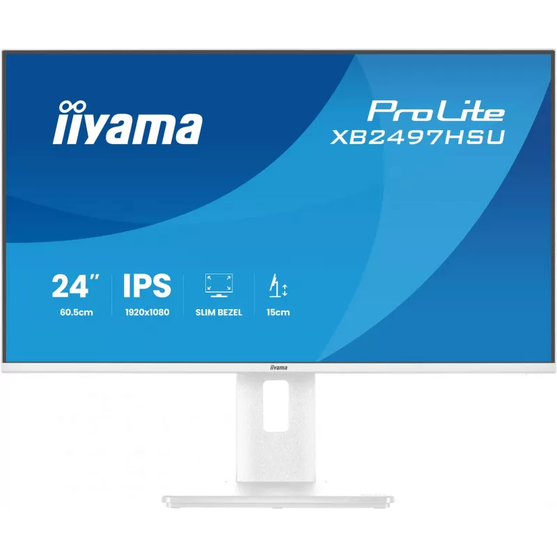 iiyama ProLite XB2497HSU-W1 computermonitor 60,5 cm (23,8 inch) 1920 x 1080 pixels Full HD LED wit