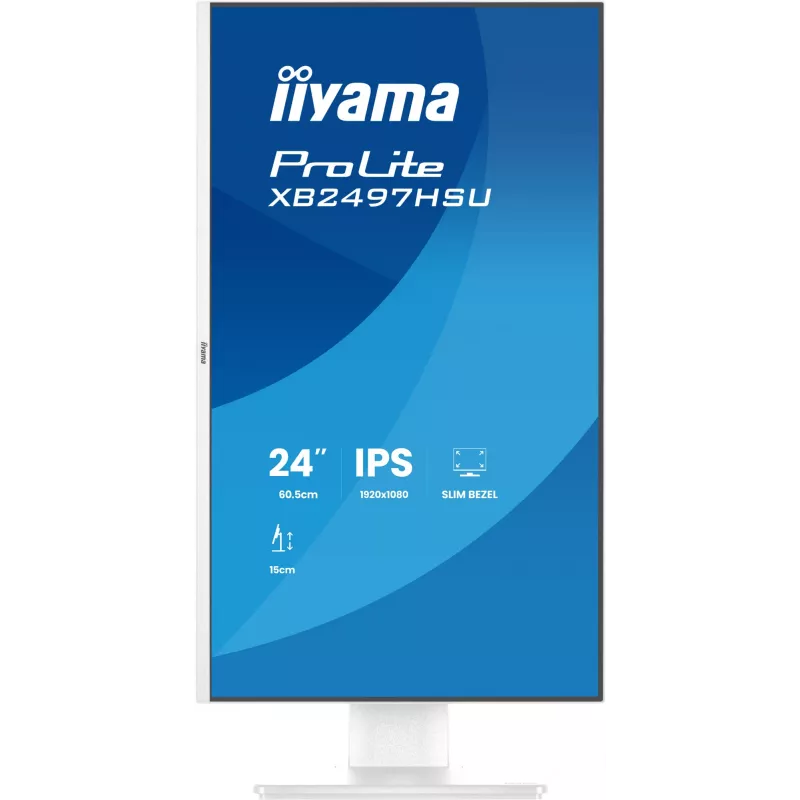 iiyama ProLite XB2497HSU-W1 computermonitor 60,5 cm (23,8 inch) 1920 x 1080 pixels Full HD LED wit