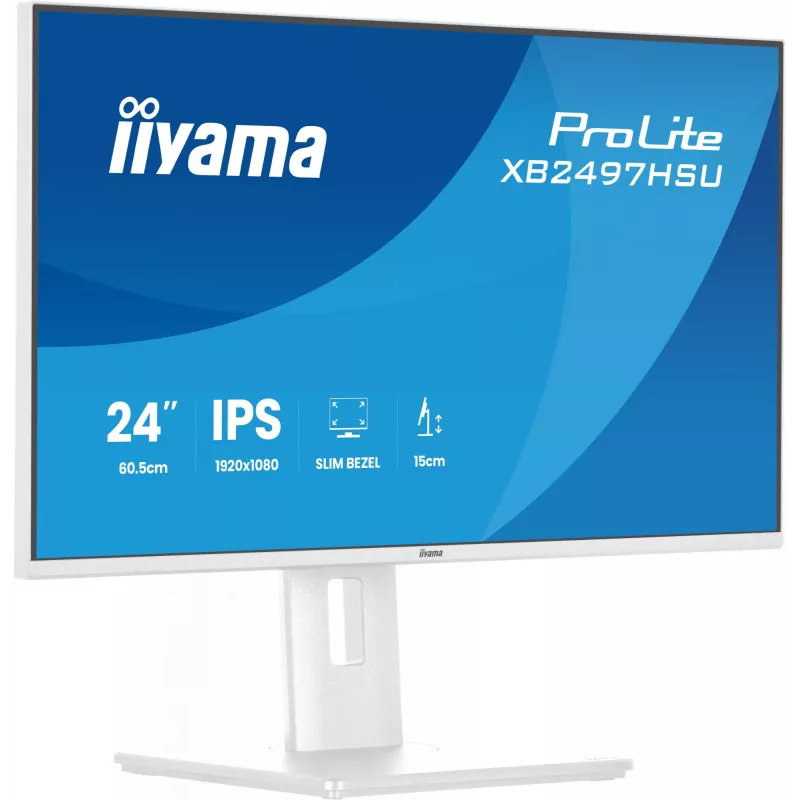 iiyama ProLite XB2497HSU-W1 computermonitor 60,5 cm (23,8 inch) 1920 x 1080 pixels Full HD LED wit