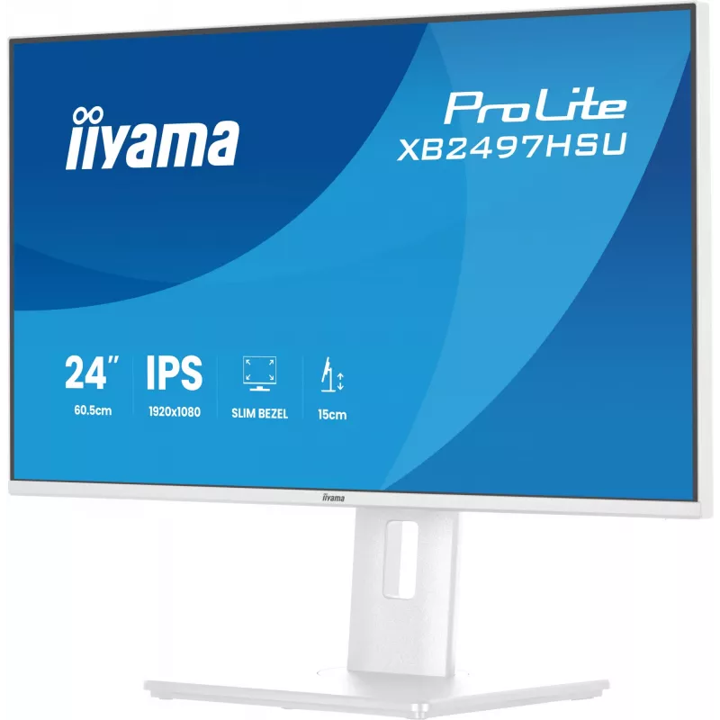 iiyama ProLite XB2497HSU-W1 computermonitor 60,5 cm (23,8 inch) 1920 x 1080 pixels Full HD LED wit