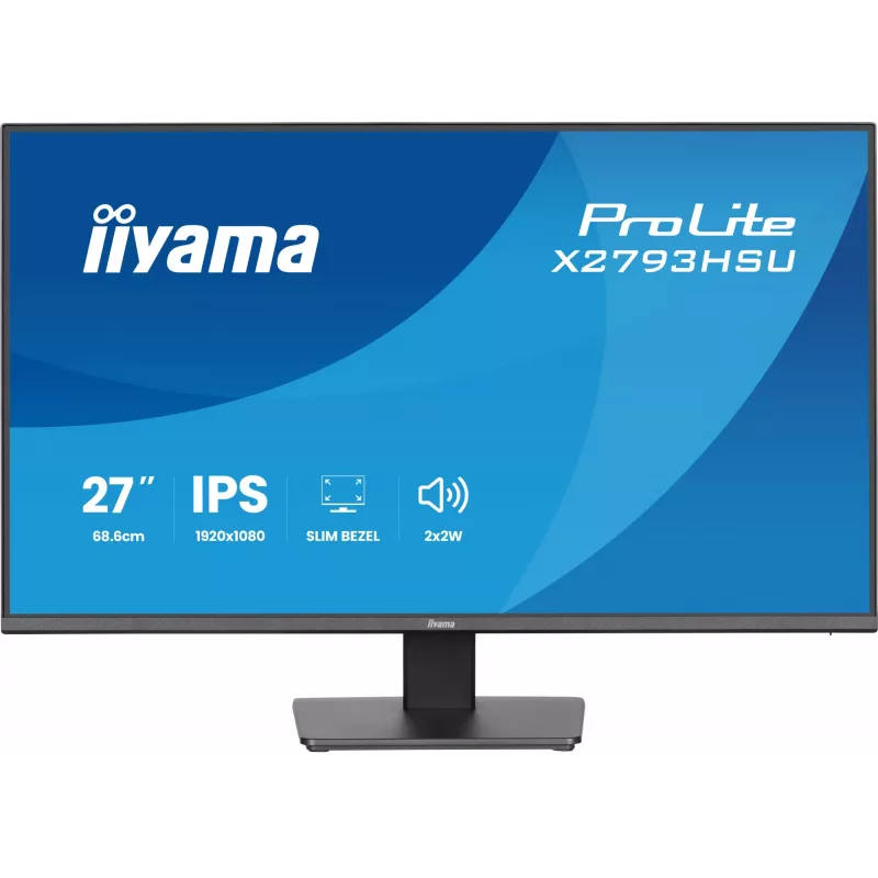 iiyama ProLite X2793HSU-B1 computermonitor 68,6 cm (27 inch) 1920 x 1080 pixels Full HD LED zwart