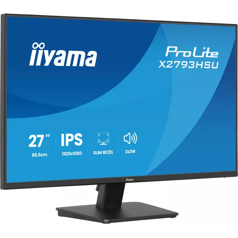 iiyama ProLite X2793HSU-B1 computermonitor 68,6 cm (27 inch) 1920 x 1080 pixels Full HD LED zwart