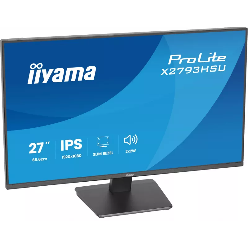 iiyama ProLite X2793HSU-B1 computermonitor 68,6 cm (27 inch) 1920 x 1080 pixels Full HD LED zwart