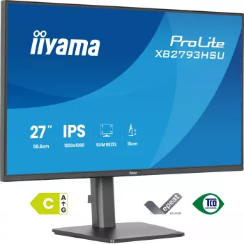 iiyama ProLite XB2793HSU-B1 computermonitor 68,6 cm (27 inch) 1920 x 1080 pixels Full HD LED zwart