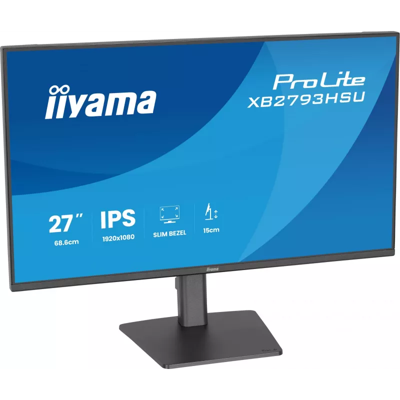 iiyama ProLite XB2793HSU-B1 computermonitor 68,6 cm (27 inch) 1920 x 1080 pixels Full HD LED zwart