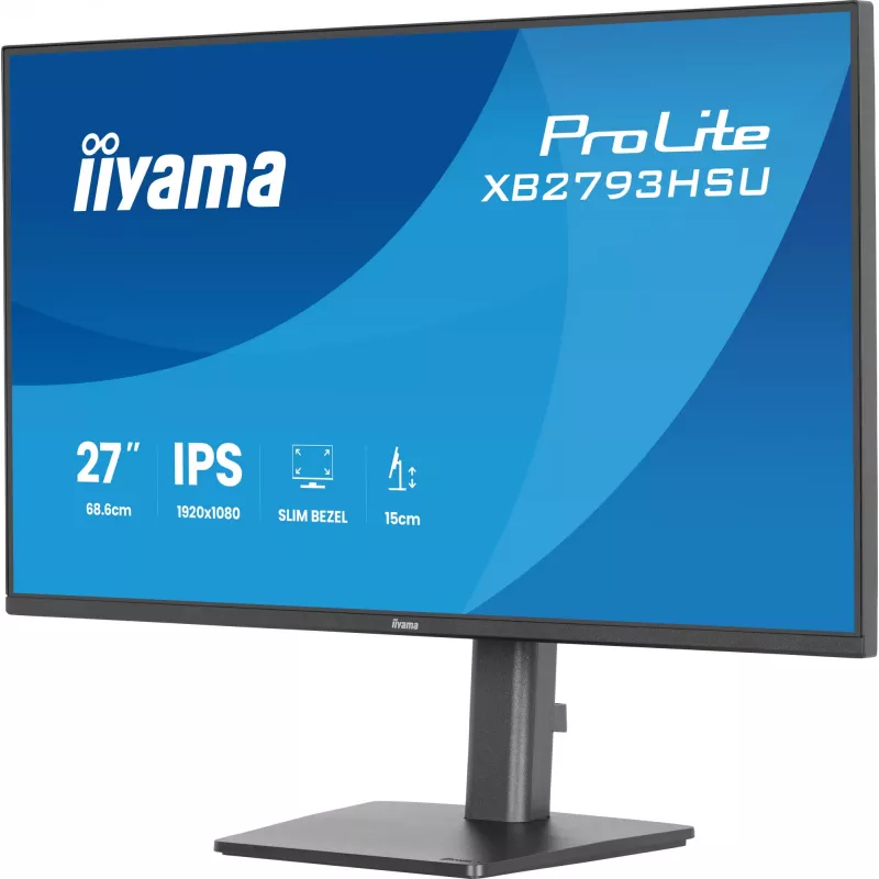 iiyama ProLite XB2793HSU-B1 computermonitor 68,6 cm (27 inch) 1920 x 1080 pixels Full HD LED zwart