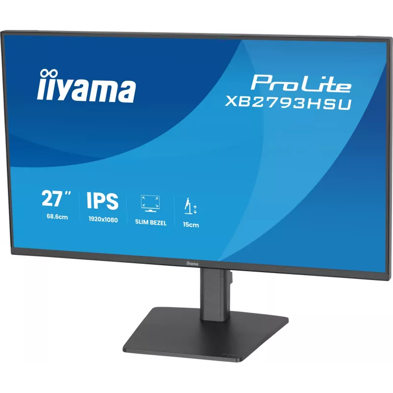 iiyama ProLite XB2793HSU-B1 computermonitor 68,6 cm (27 inch) 1920 x 1080 pixels Full HD LED zwart