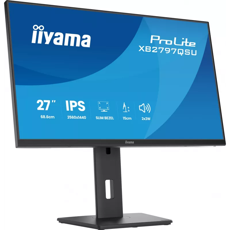 iiyama ProLite XB2797QSU-B1 computermonitor 68,6 cm (27 inch) 2560 x 1440 pixels Quad HD LED zwart
