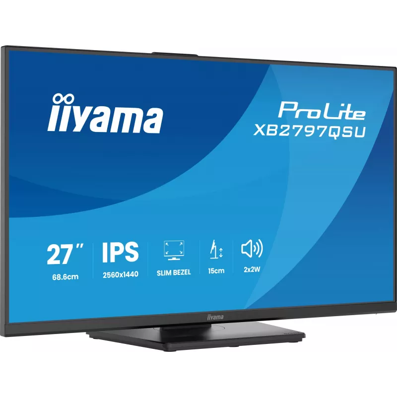 iiyama ProLite XB2797QSU-B1 computermonitor 68,6 cm (27 inch) 2560 x 1440 pixels Quad HD LED zwart