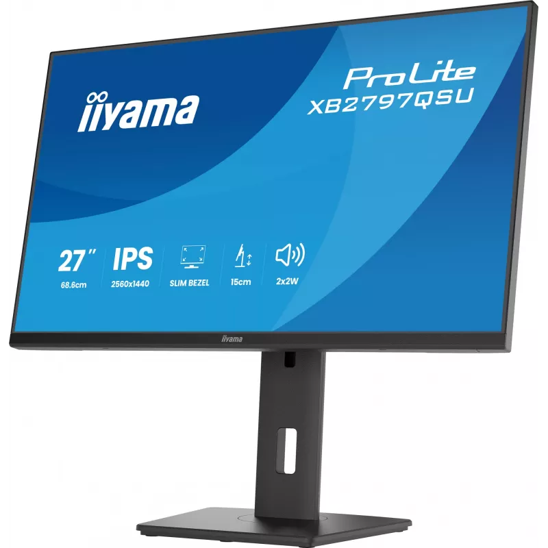 iiyama ProLite XB2797QSU-B1 computermonitor 68,6 cm (27 inch) 2560 x 1440 pixels Quad HD LED zwart