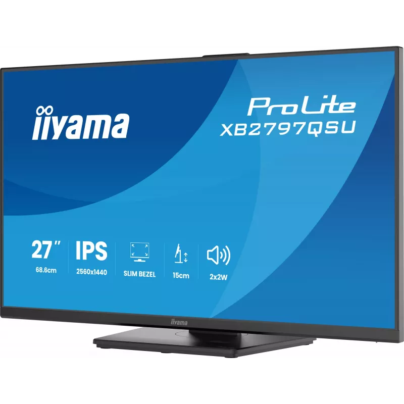 iiyama ProLite XB2797QSU-B1 computermonitor 68,6 cm (27 inch) 2560 x 1440 pixels Quad HD LED zwart