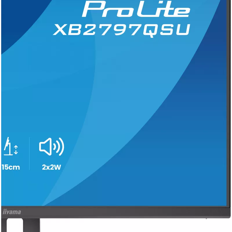 iiyama ProLite XB2797QSU-B1 computermonitor 68,6 cm (27 inch) 2560 x 1440 pixels Quad HD LED zwart