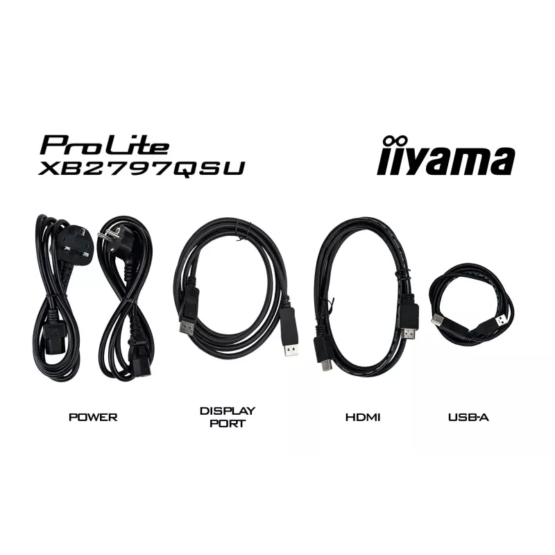 iiyama ProLite XB2797QSU-B1 computermonitor 68,6 cm (27 inch) 2560 x 1440 pixels Quad HD LED zwart