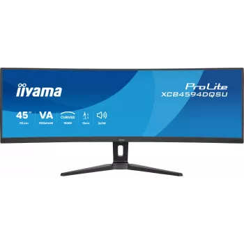 Computermonitor IIYAMA XCB4594DQSU-B1 44 inch (111,8 cm) Curved Dual QHD 5120×1440 VA LED, 2 ms, USB-C, USB 3.2, VESA, speakers