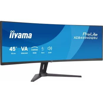 Computermonitor IIYAMA XCB4594DQSU-B1 44 inch (111,8 cm) Curved Dual QHD 5120×1440 VA LED, 2 ms, USB-C, USB 3.2, VESA, speakers