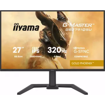 Gaming-monitor IIYAMA GB2791QSU-B1 68,6 cm (27 inch) QHD met HDMI, DisplayPort en USB, zwart