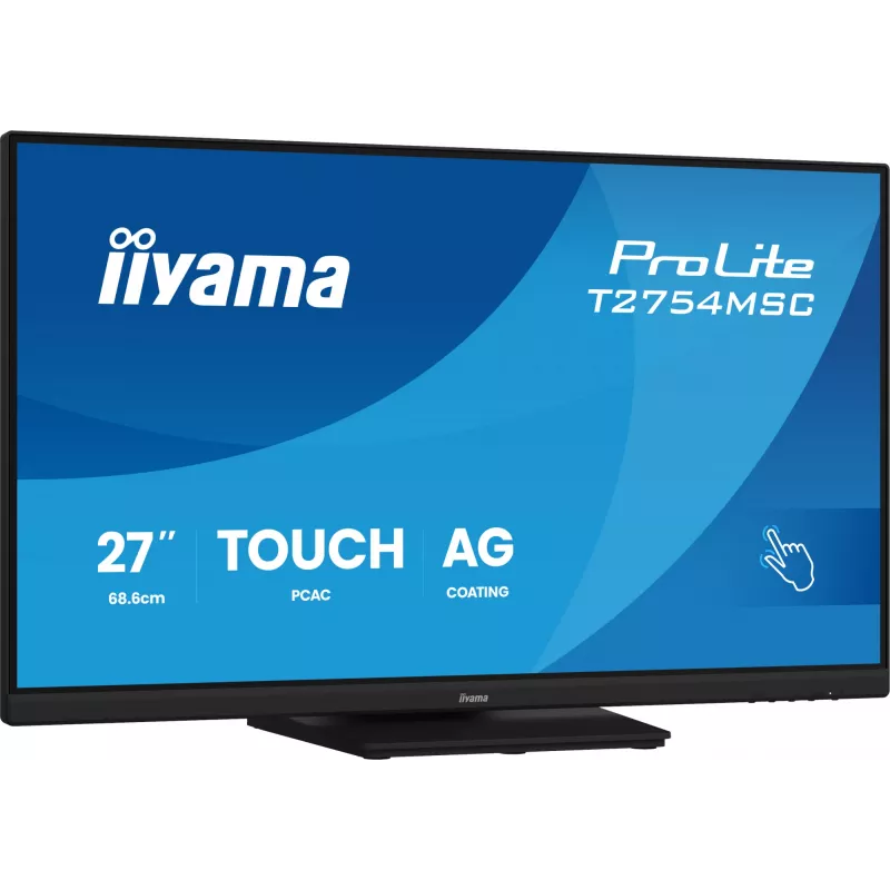 Monitor IIYAMA ProLite T2754MSC-B2AG 27 inch (68,6 cm) Full HD LED HDMI/VGA/USB, zwart