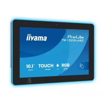 Monitor iiyama ProLite TW1025LASC-B3PNR 10,1 inch (25,6 cm) WXGA IPS LED touchscreen, 1280x800, 16:10, USB-hub, luidspreker, VESA, zwart