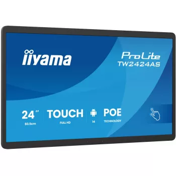 Interactief flatpanel IIYAMA TW2424AS-B3P 23,8 inch Full HD IPS touchscreen Wi‑Fi Android 24/7 450 cd/m²