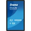 iiyama ProLite S2225AS-B1P digital signage flatpanel 54,6 cm (21,5 inch) LCD Wi-Fi 500 cd/m² Full HD zwart geïntegreerde processor Android 24/7