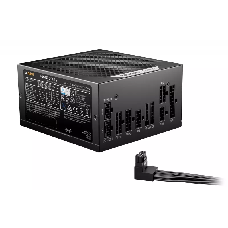 be quiet POWER ZONE 2 | 1200 W voeding 20+4-pins ATX ATX zwart