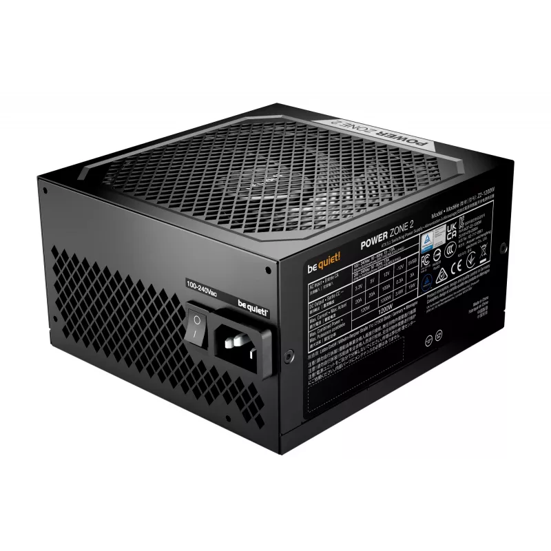 be quiet POWER ZONE 2 | 1200 W voeding 20+4-pins ATX ATX zwart