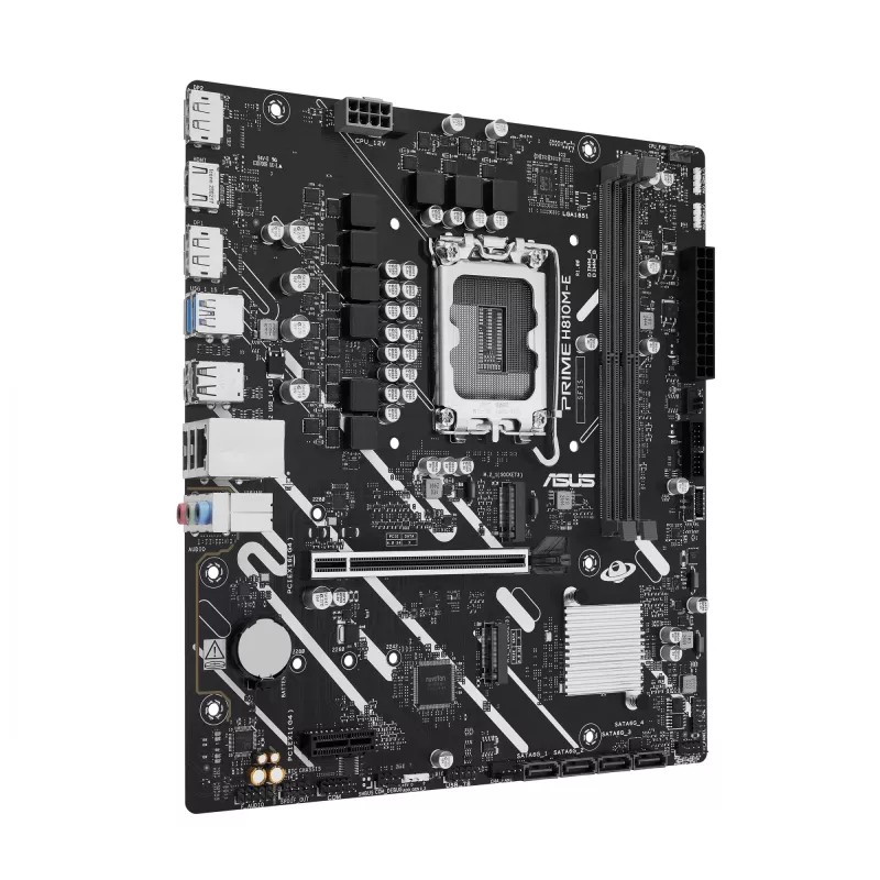 ASUS PRIME H810M-E-CSM moederbord LGA1851 Intel H810 mATX, 2×DDR5, 2×DisplayPort, 1×HDMI