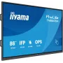 iiyama TN8605A-B1AG signage-display interactief flatpanel 2,17 m (85,6 inch) 500 cd/m² 4K Ultra HD zwart touchscreen