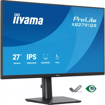 iiyama ProLite XB2791QS-B1 computermonitor 68,6 cm (27 inch) 2560 x 1440 pixel Quad HD LED zwart