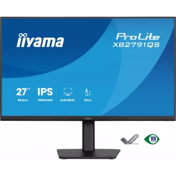 iiyama ProLite XB2791QS-B1 computermonitor 68,6 cm (27 inch) 2560 x 1440 pixel Quad HD LED zwart