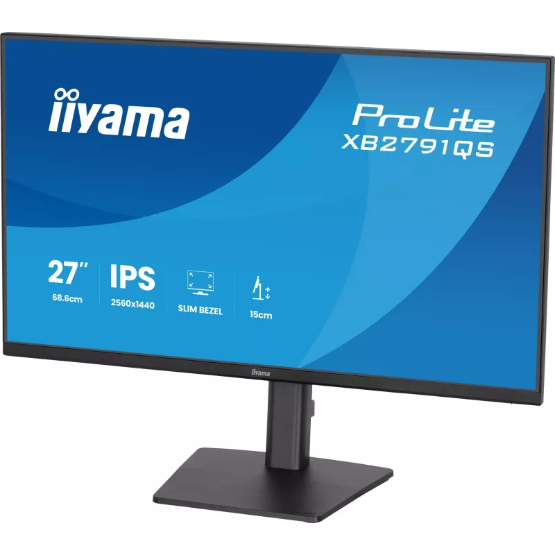 iiyama ProLite XB2791QS-B1 computermonitor 68,6 cm (27 inch) 2560 x 1440 pixel Quad HD LED zwart