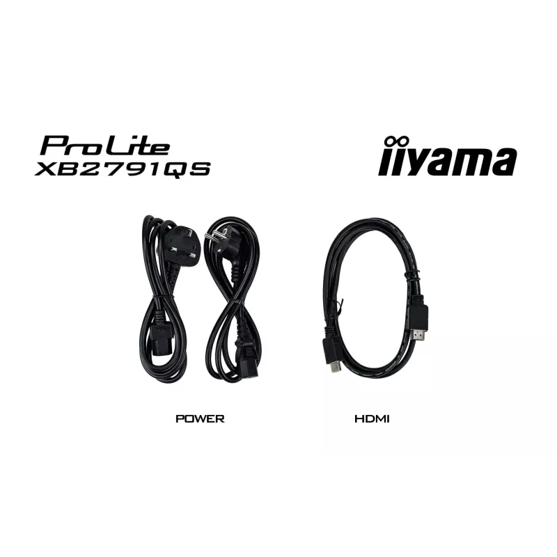 iiyama ProLite XB2791QS-B1 computermonitor 68,6 cm (27 inch) 2560 x 1440 pixel Quad HD LED zwart