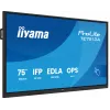 Interactief flatpanel IIYAMA TE7513A-B2AG 75 inch 4K UHD touchscreen, 500 cd/m², Wi‑Fi, Android, 24/7