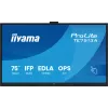 Interactief flatpanel IIYAMA TE7513A-B2AG 75 inch 4K UHD touchscreen, 500 cd/m², Wi‑Fi, Android, 24/7