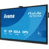 Interactief flatpanel IIYAMA TE7513A-B2AG 75 inch 4K UHD touchscreen, 500 cd/m², Wi‑Fi, Android, 24/7