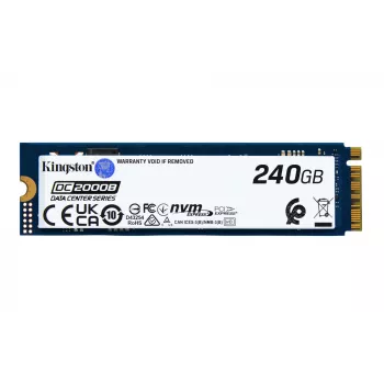 Kingston Technology 240G DC2000B PCIe 4.0 M.2 2280 Enterprise SSD (zonder koellichaam)