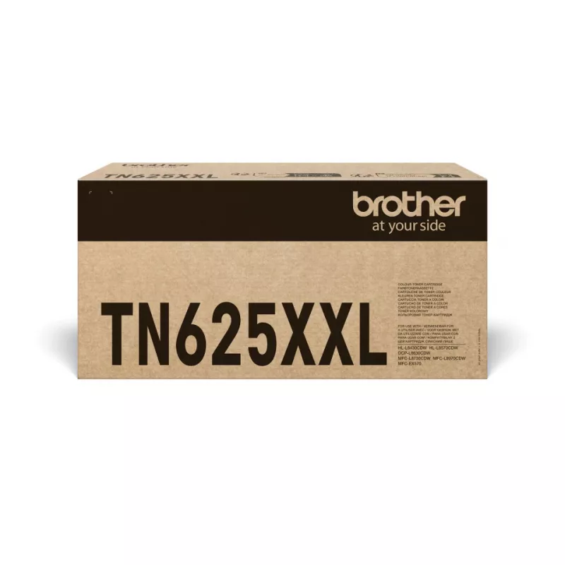 Tonercartridge Brother TN-625XXLY geel, origineel, bereik 6500 pagina's, 1 st.