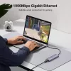 USB-C-hub UGREEN 90568 2 USB 3.0 HDMI RJ45 SD TF PD-poort