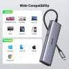 USB-C-hub UGREEN 90568 2 USB 3.0 HDMI RJ45 SD TF PD-poort