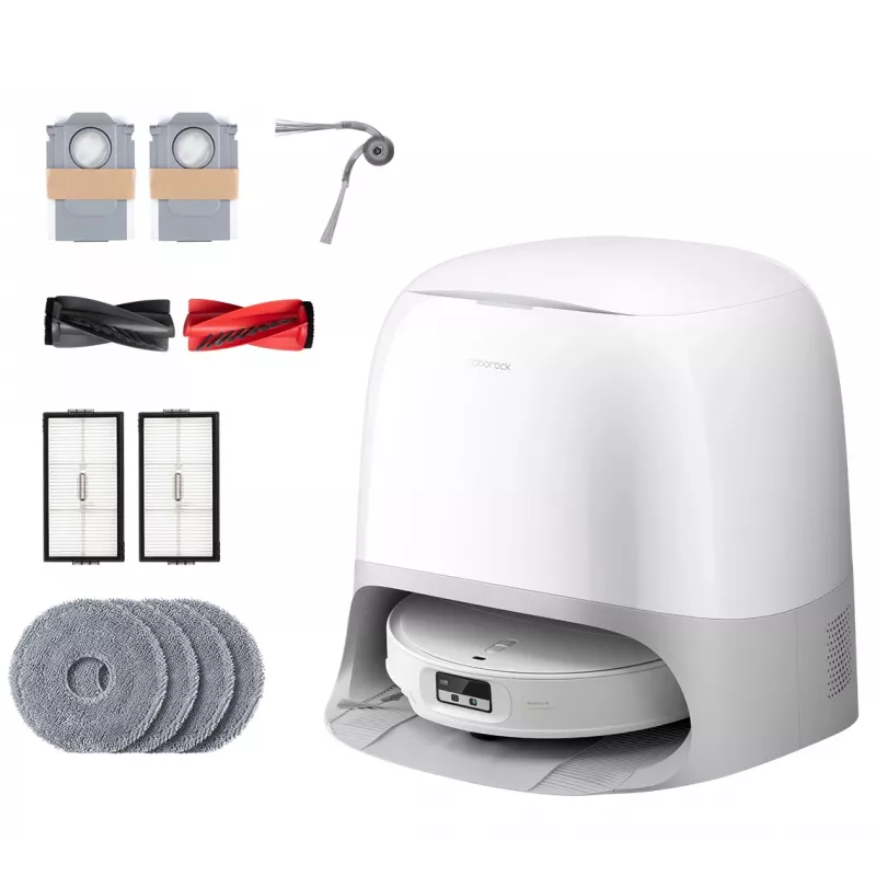Roborock Qrevo Curv 2 ProX wit
