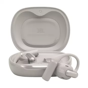 Headset JBL Sense Pro TWS oorbogen voor gesprekken en muziek, 20–40000 Hz, USB‑C oplaadstation, grijs, 95,2 g