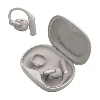 Headset JBL Sense Pro TWS oorbogen voor gesprekken en muziek, 20–40000 Hz, USB‑C oplaadstation, grijs, 95,2 g