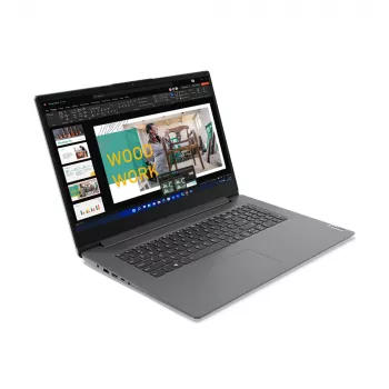Lenovo V17 G4 IRU Intel® Core™ i5 i5-13420H laptop 43,9 cm (17,3 inch) Full HD 16 GB DDR4-SDRAM 512 GB SSD Wi-Fi 6 (802.11ax) Windows 11 Home Duits grijs