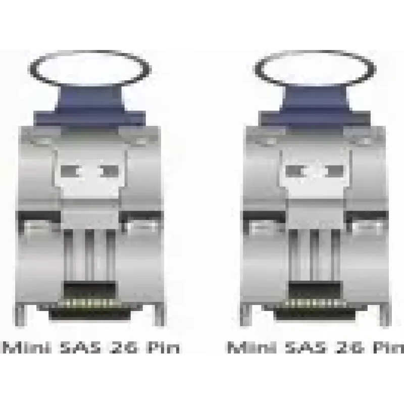 Mini-SAS-kabel 26-pins DeLOCK 83061 1m zwart