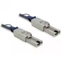 Mini-SAS-kabel 26-pins DeLOCK 83061 1m zwart