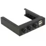Ventilatorcontroller DeLOCK 62714 3 kanalen zwart